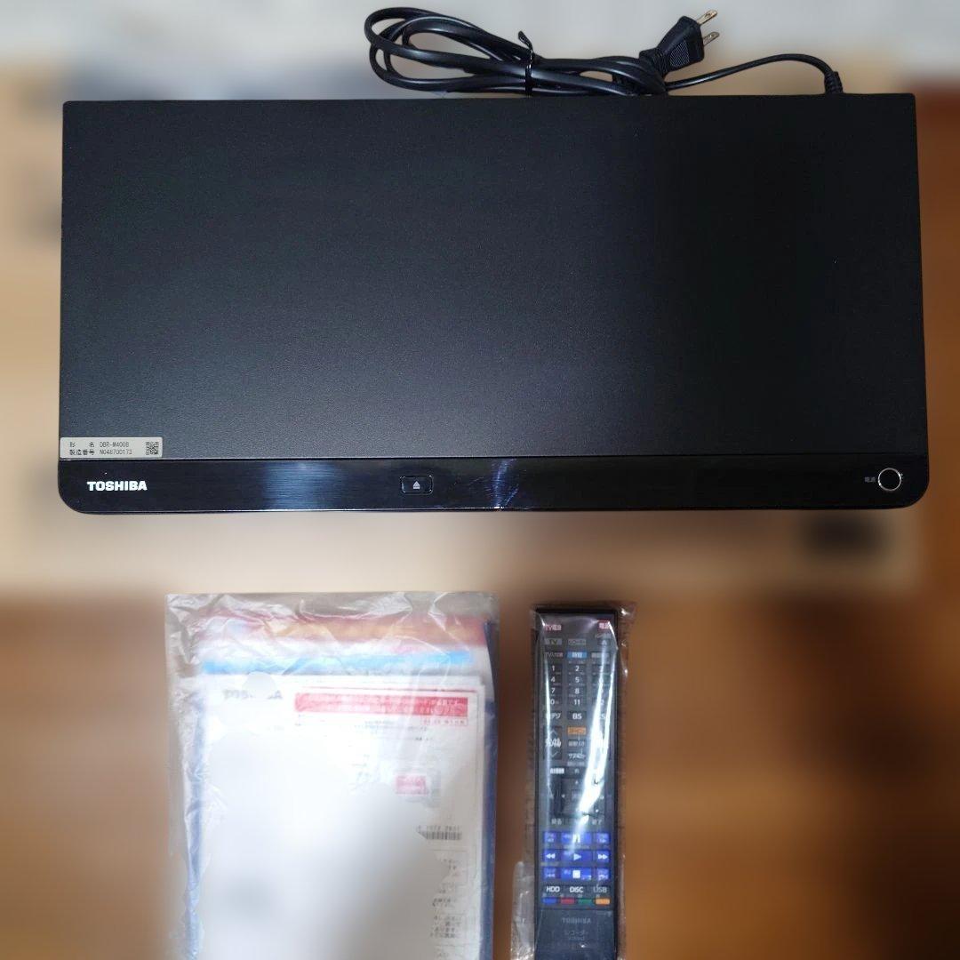 レコーダー TOSHIBA REGZA DBR-M400B 4TB