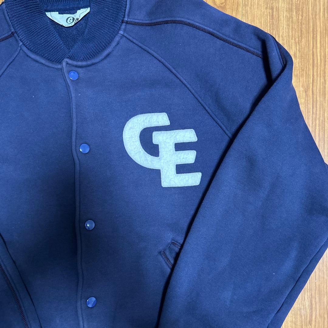 グッドイナフ　スウェットスタジャン　GOOD ENOUGH ネイビー