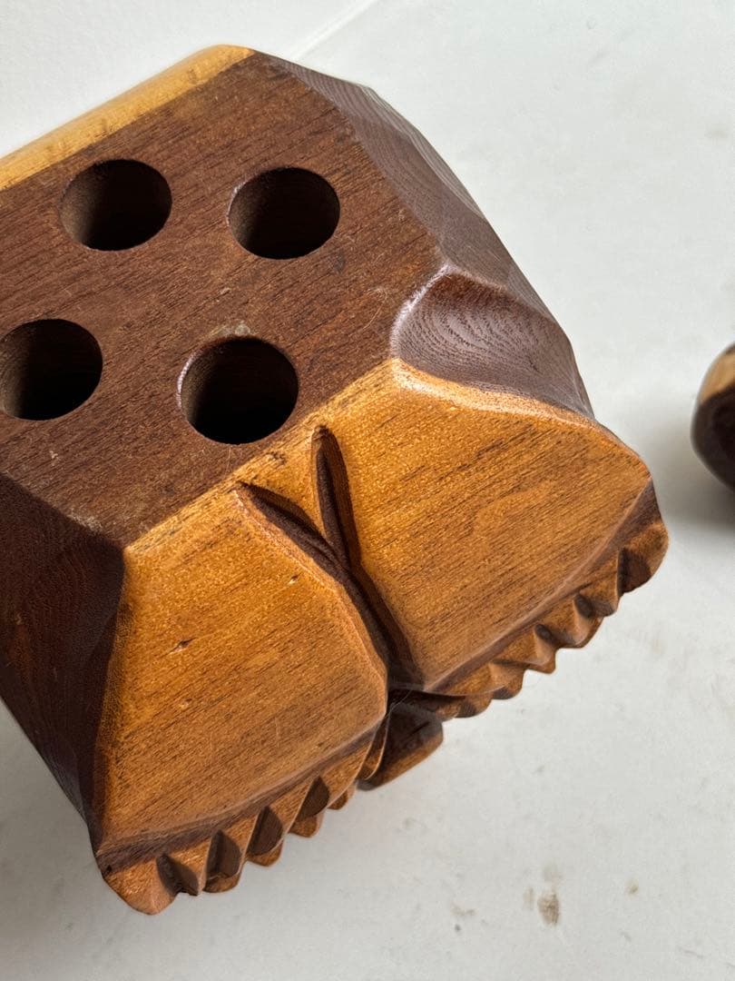 木彫り 熊 ガラス目 民芸品 工芸品 伝統工芸 アイヌ 八雲 レリーフ