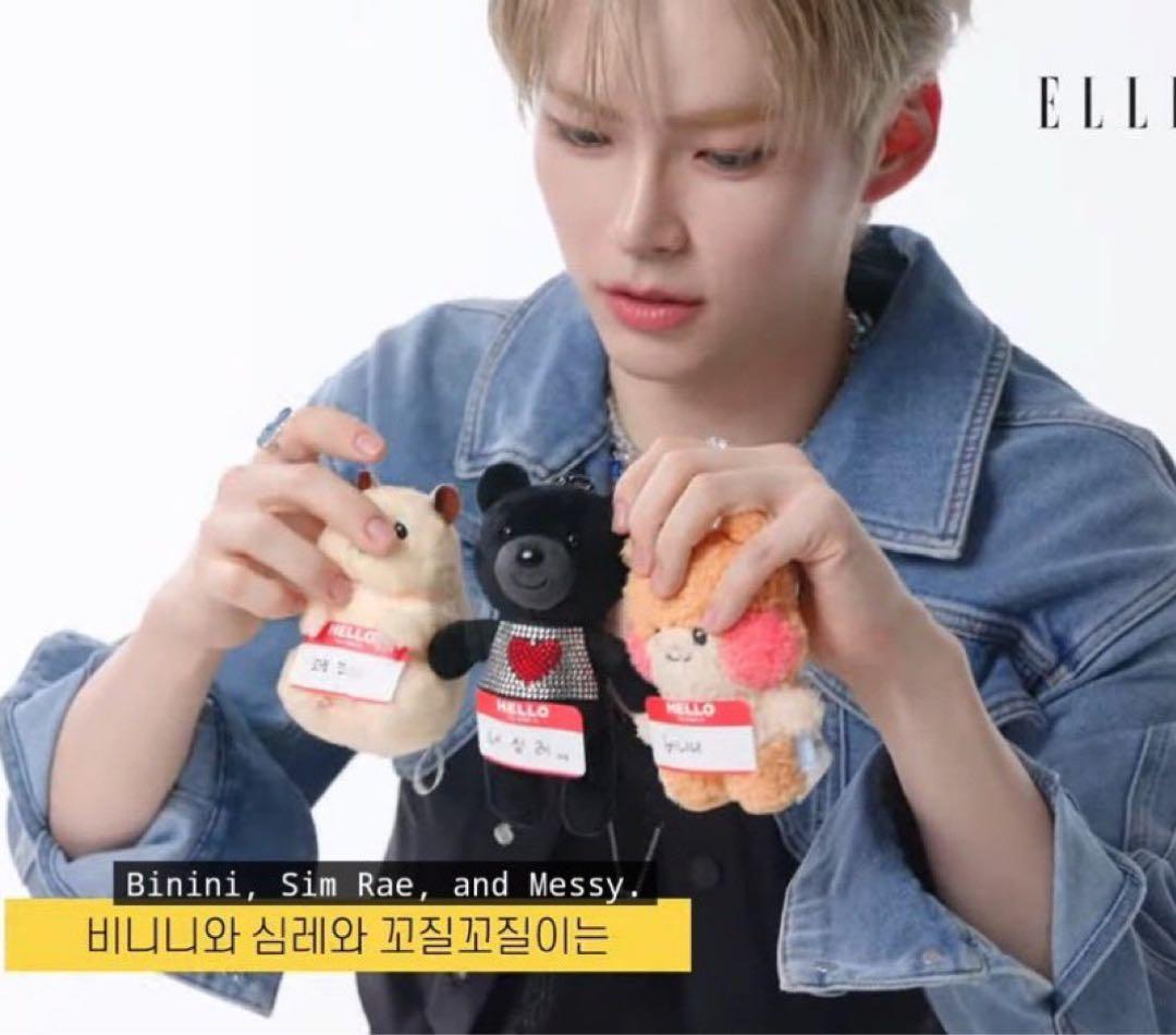 ゼベワンZB1 ソンハンビン スワロフスキー くまキーホルダー - メルカリ