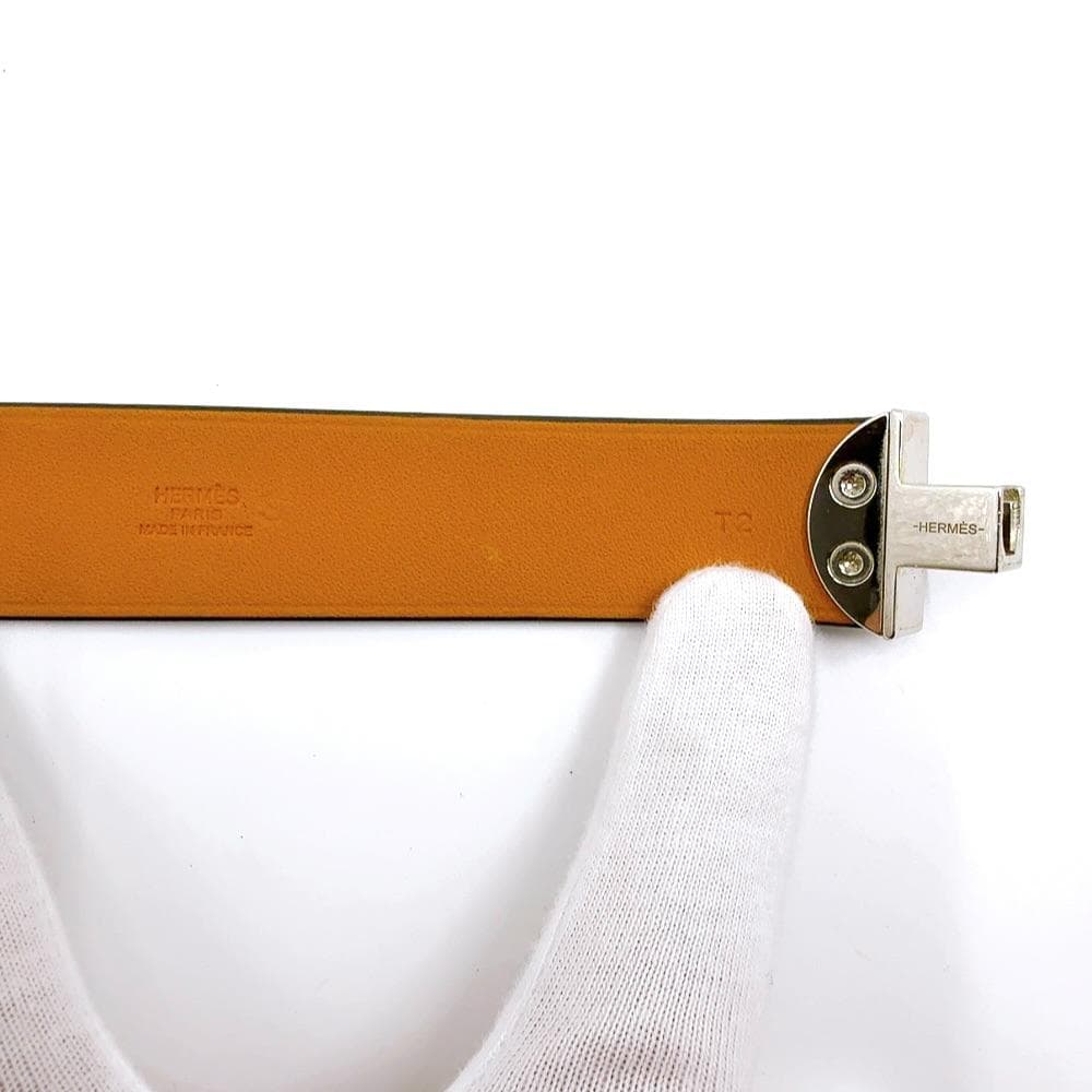 ◇エルメス◇レザー/2002/バングル/刻印:C/ブランド