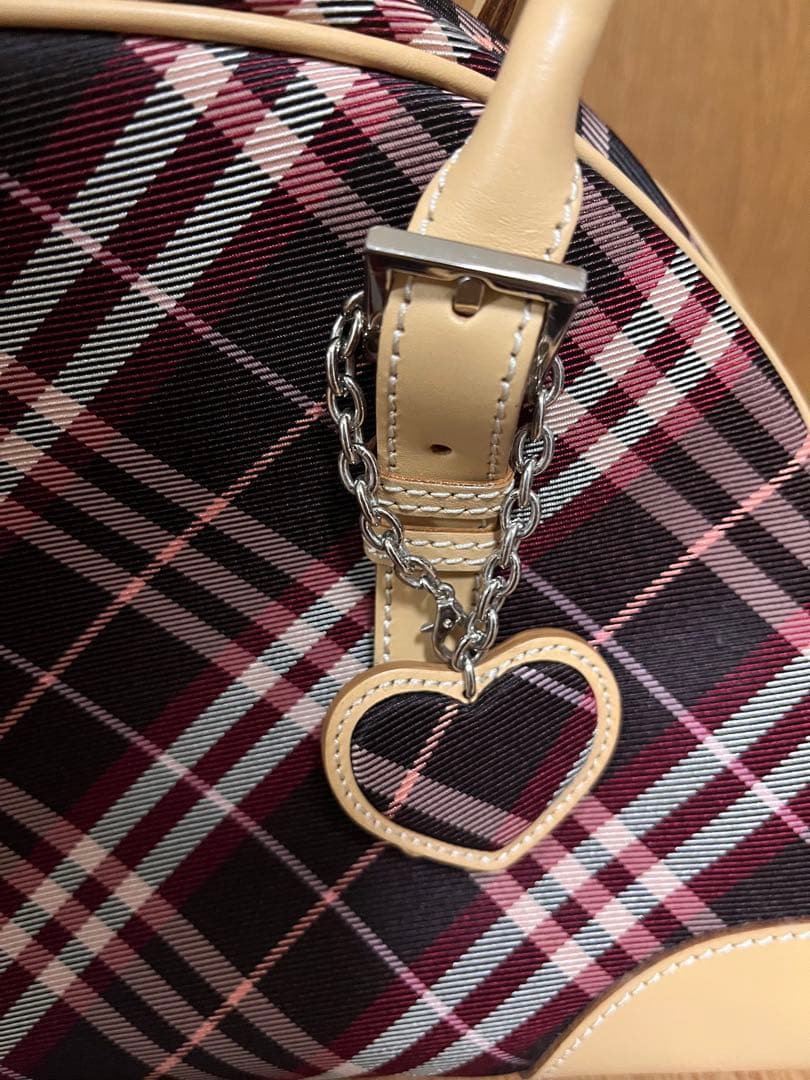 BURBERRY BLUE LABEL ボストンバッグ バーバリー ロンドン
