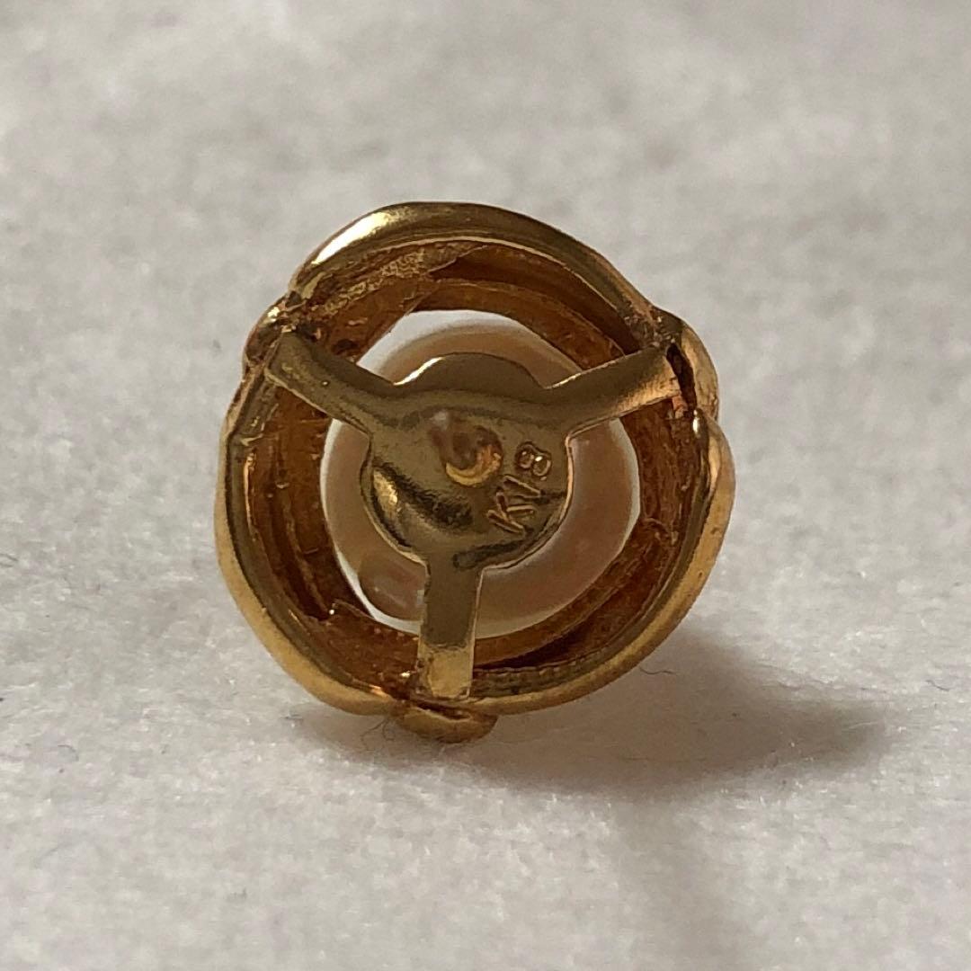 本真珠 タイタック ネクタイピン K18 - メルカリ