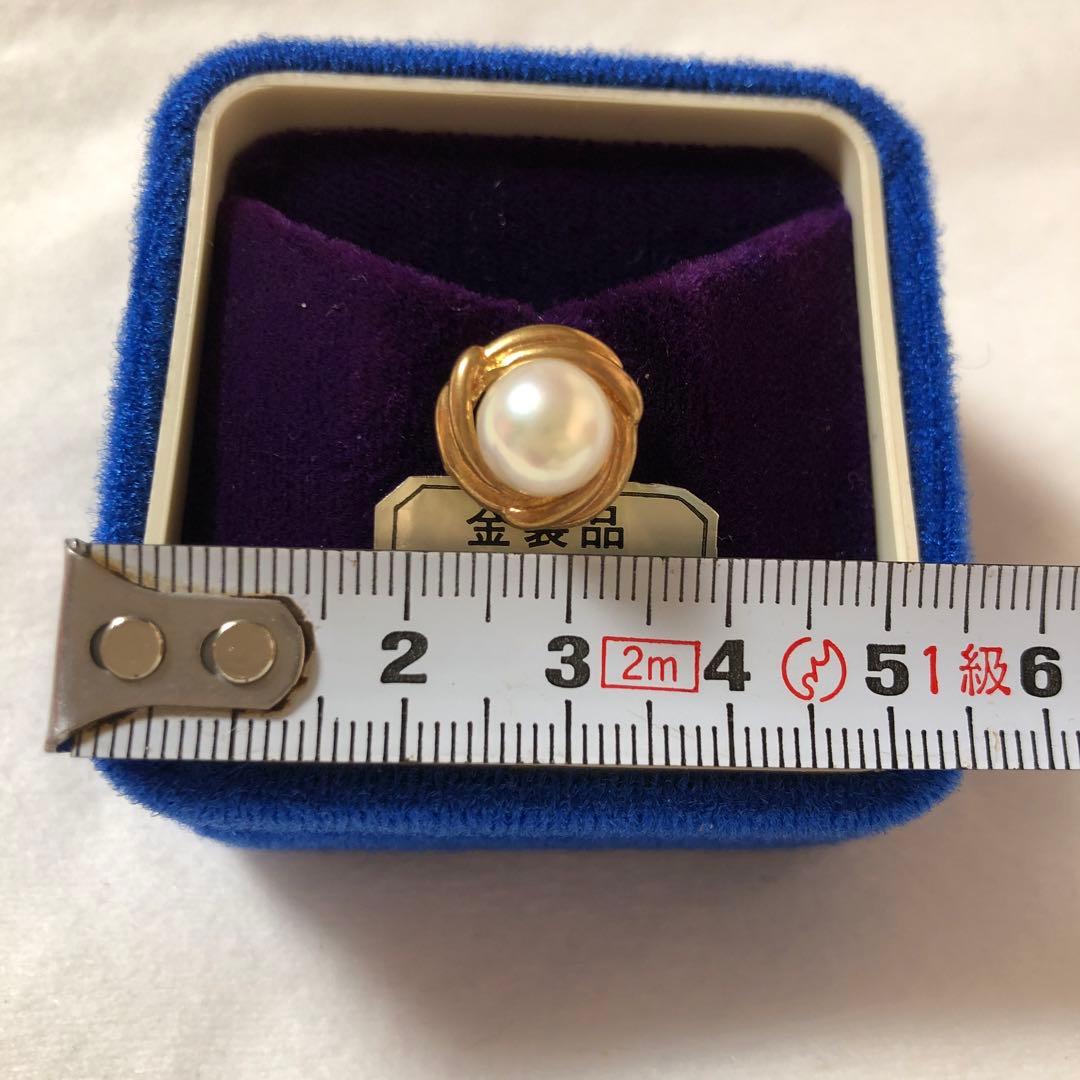 本真珠 タイタック ネクタイピン K18 - メルカリ