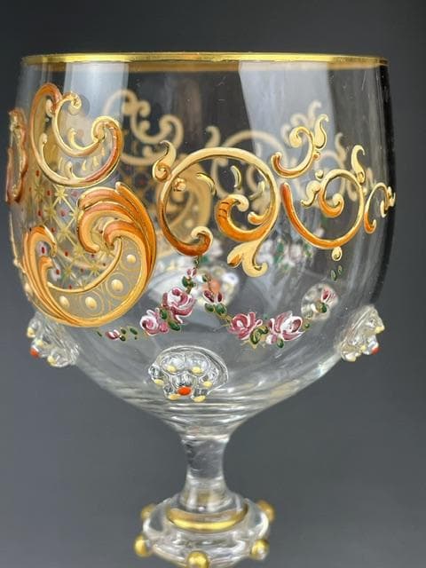 英国製ウランガラスのブライダル・バスケット 英国製ウランガラスの