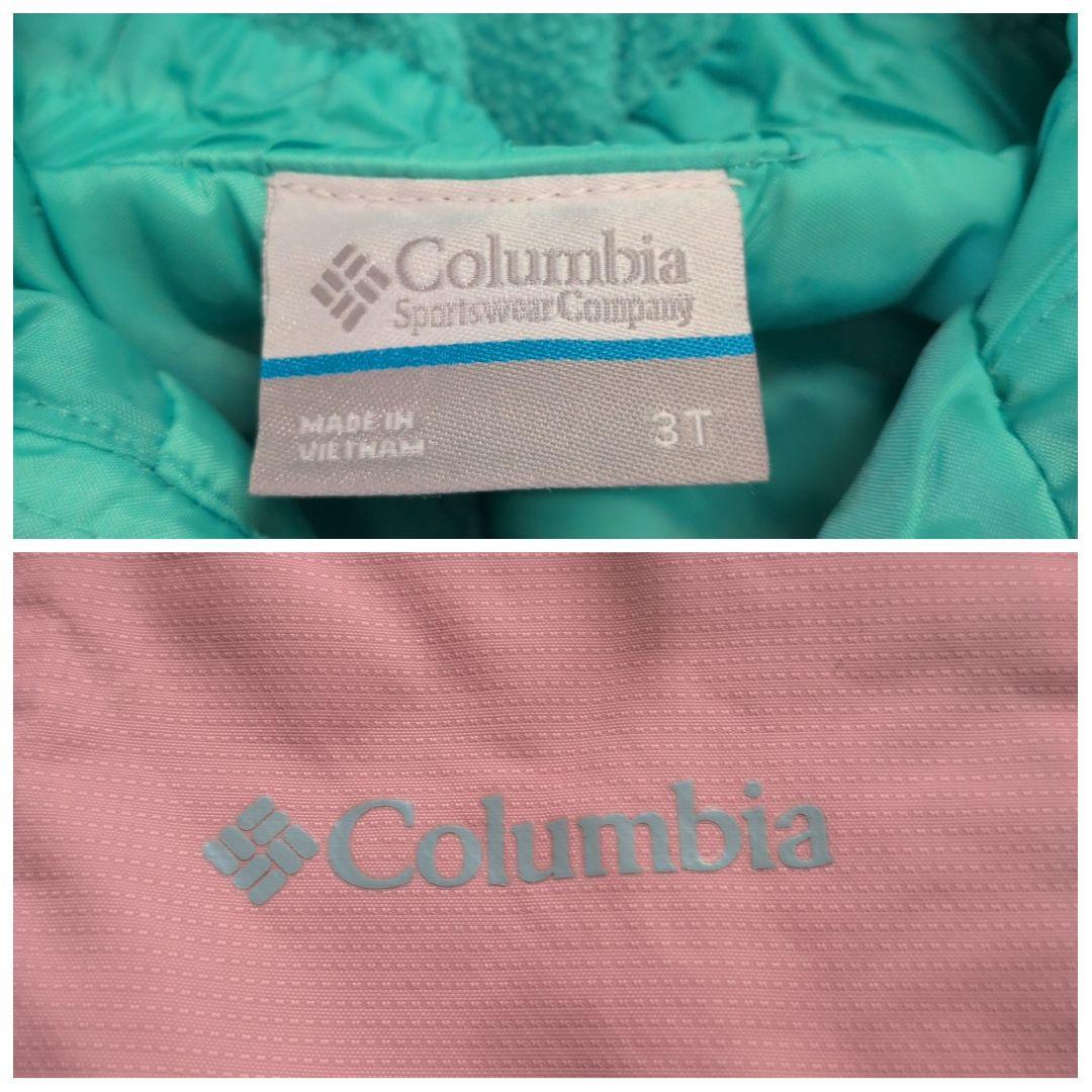 【未使用級】コロンビア スキーウェア　スノーウェア　90 100 3T 上下