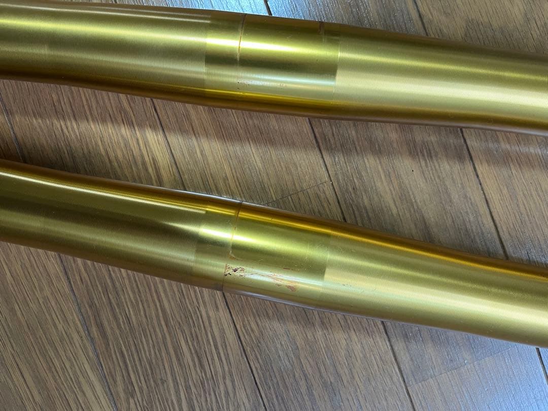 モンキー125 グロム 純正 ABSなしゴールド フロントフォーク アルミ製