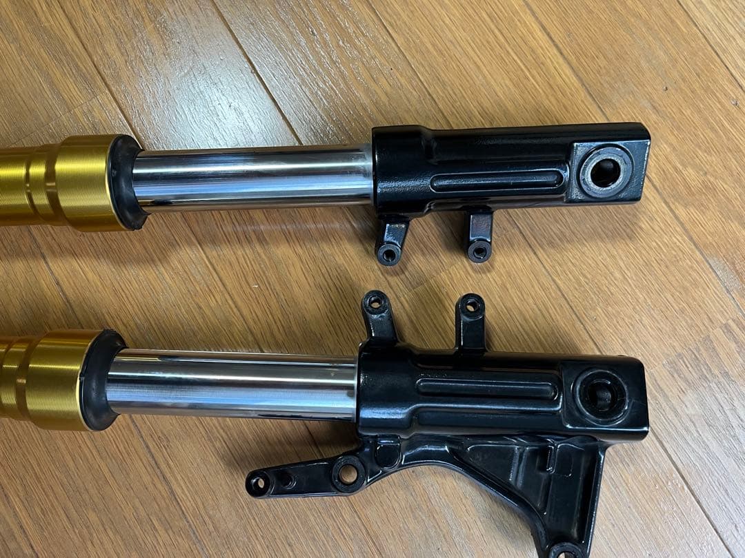 モンキー125 グロム 純正 ABSなしゴールド フロントフォーク アルミ製