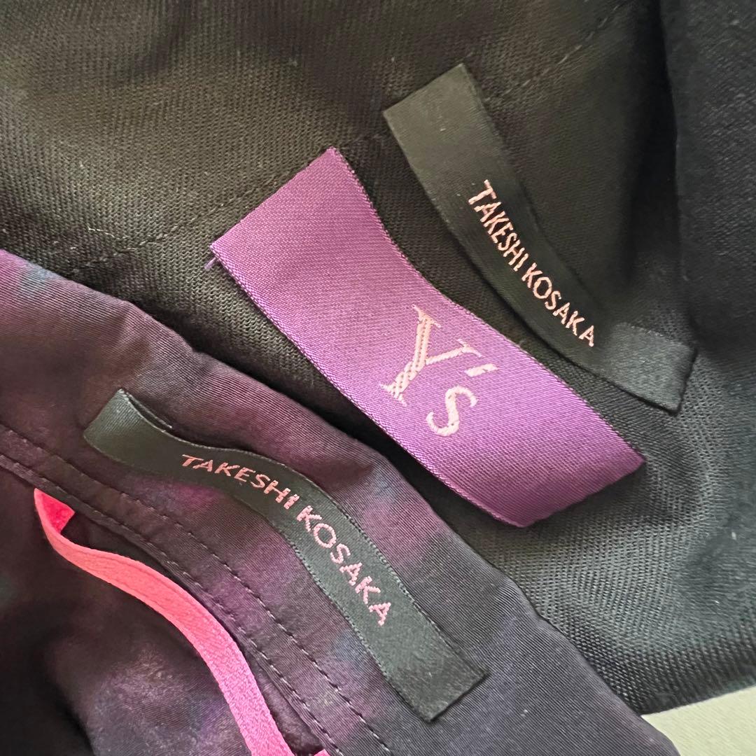 Yohji Yamamoto ヨウジヤマモト 派手柄　セットアップ　レディース