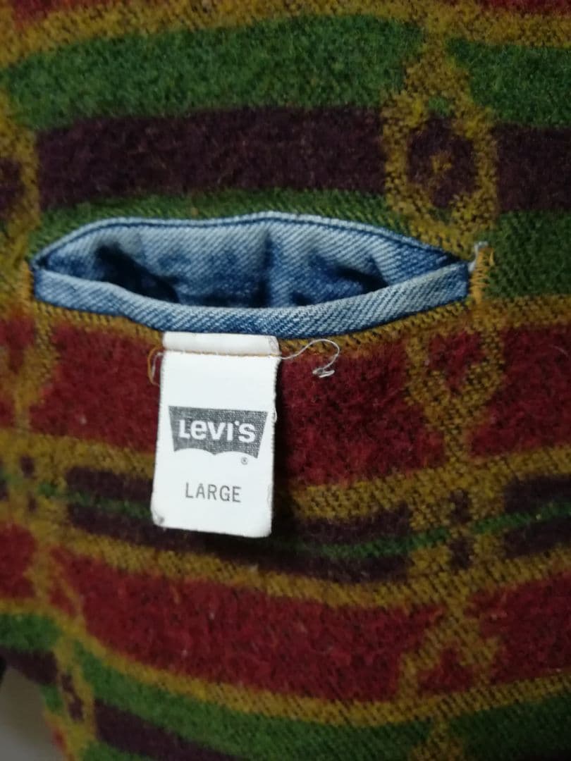 リーバイス 70617-4891デニムジャケット90sUSA 製