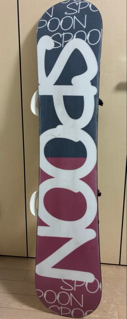 Spoon Charm スノーボード ビンディング リッシュコード付き130cm