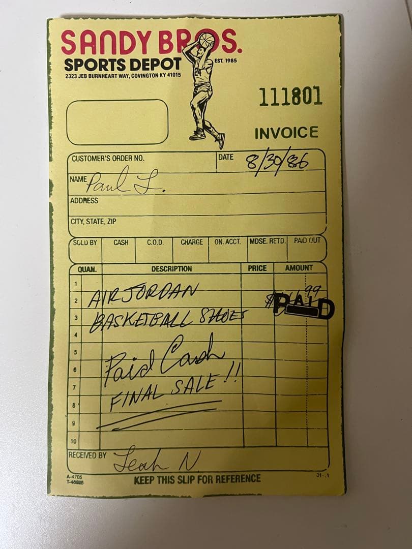 Nike Air Jordan1 High OG Lost & Foundシカゴ