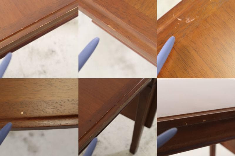 値下マルニ木工 地中海 ダイニングテーブル 片バタ式 No.1195 拡張式