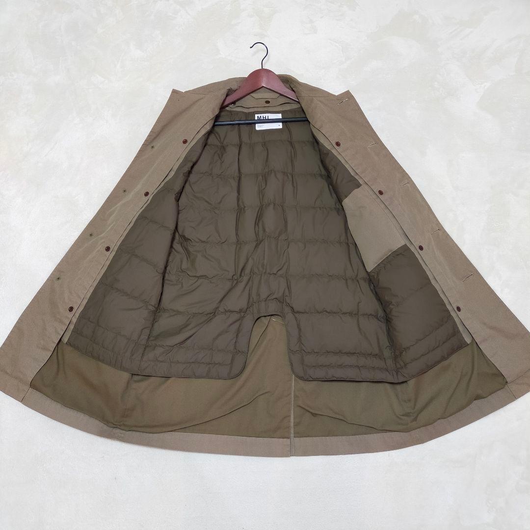 MHL.　ダウンライナー付　ステンカラーコート　Мサイズ