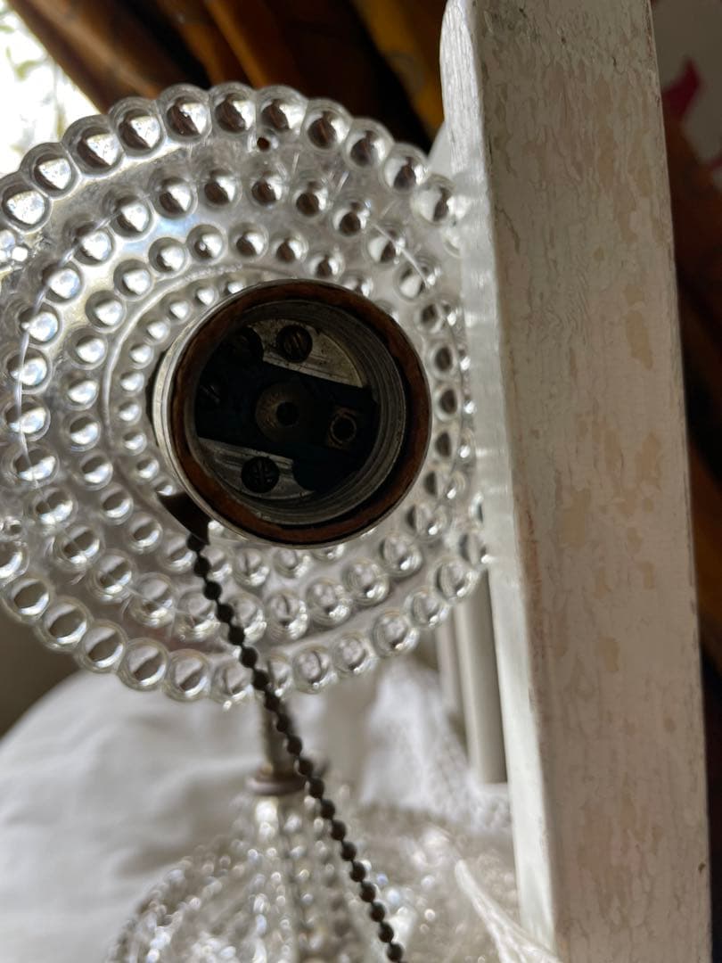 アンティーク　ウォール　壁掛け　ランプ　ミルクガラス　ガラス　シェード　アメリカ