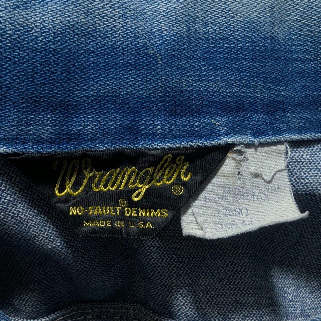 70s 80s Wrangler 126MJ サイズ44 デニムジャケット