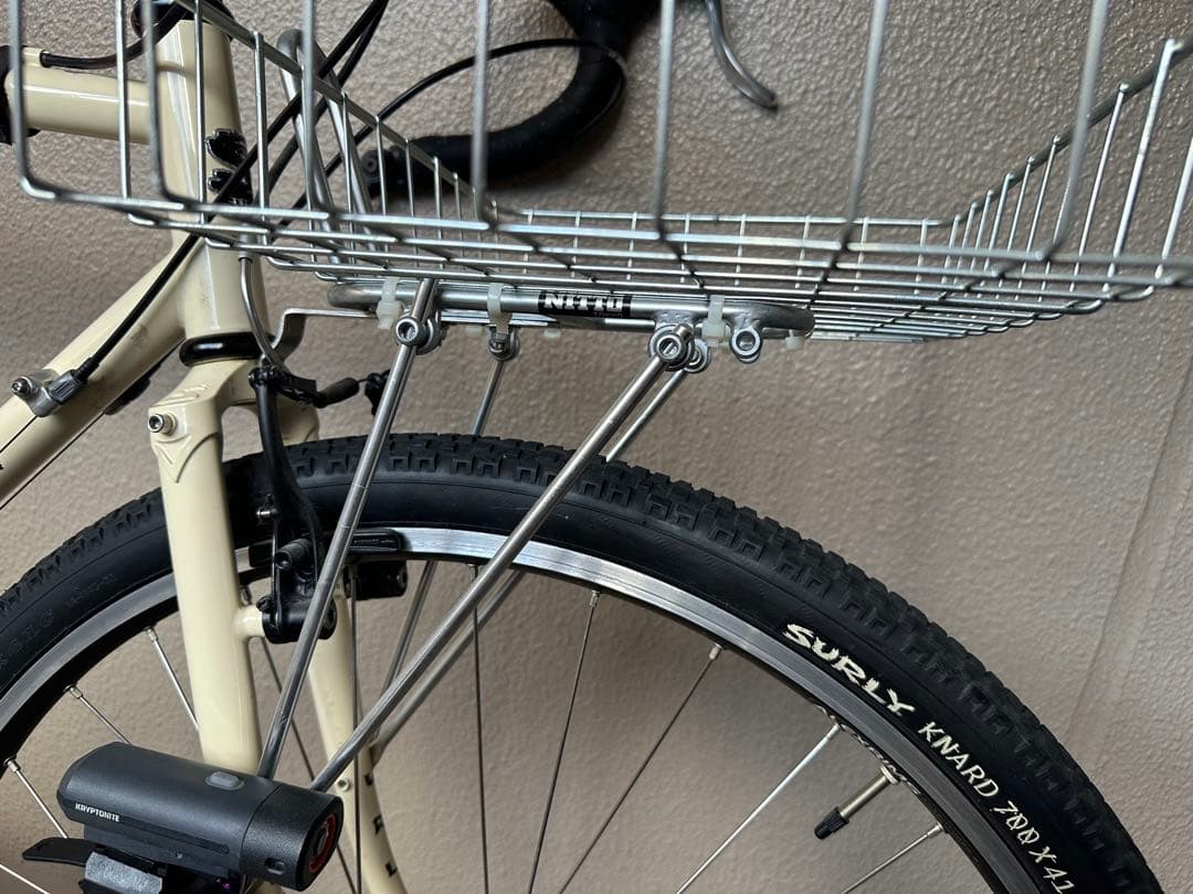 SURLY crosscheck純正完成車LG 58クリーム色 - メルカリ