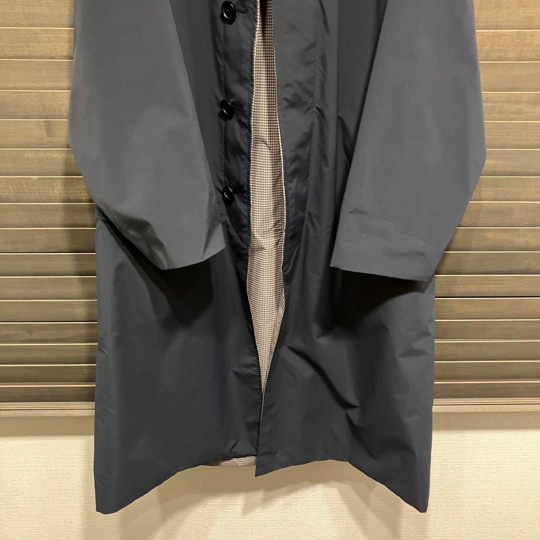 TOMORROWLAND ネイビー ステンカラーコート Mサイズ　リバーシブル