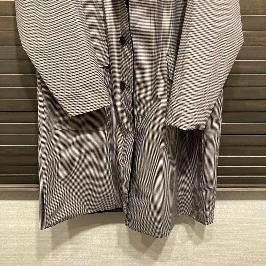 TOMORROWLAND ネイビー ステンカラーコート Mサイズ　リバーシブル