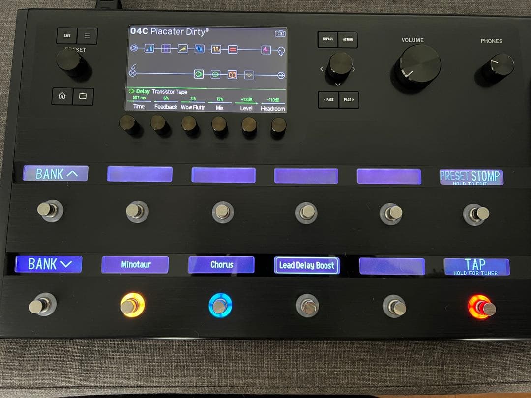 Line 6 Helix Floor ギターエフェクトボード 本体＋付属品 - メルカリ