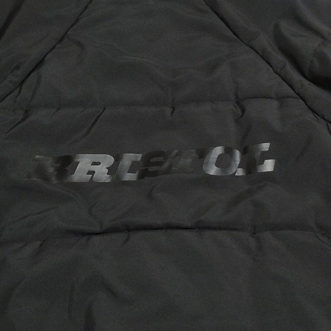 コラボ】FCRB x Nikeフード付ダウンジャケット 刺繍ロゴ ドローコード