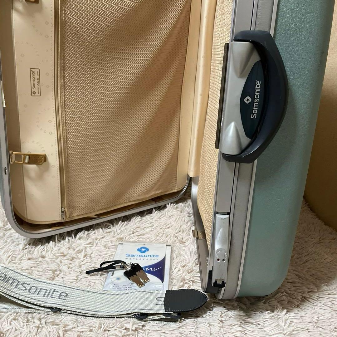 ❗️専用ページ⭐️Samsonite ⭐️大型キャリー（ブルー）101L➕ロクシタン