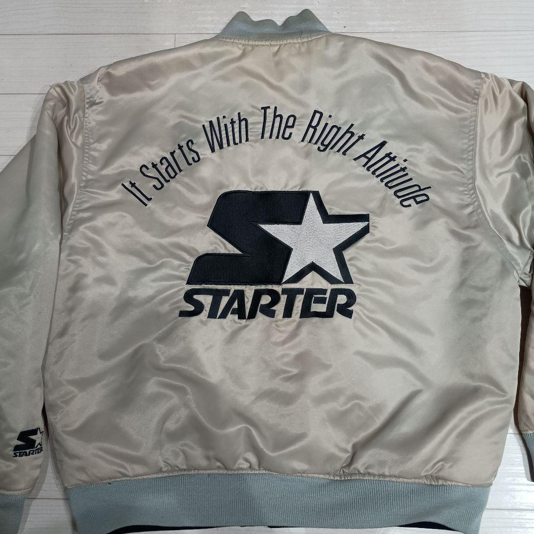 レイダース　リバーシブルスタジャン　スターター製80s90s　RAIDERS