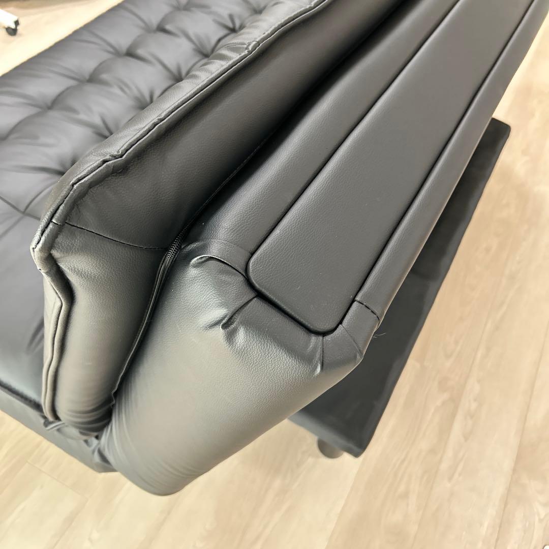 ニトリ 傷・汚れに強い合成皮革 ソファベッド