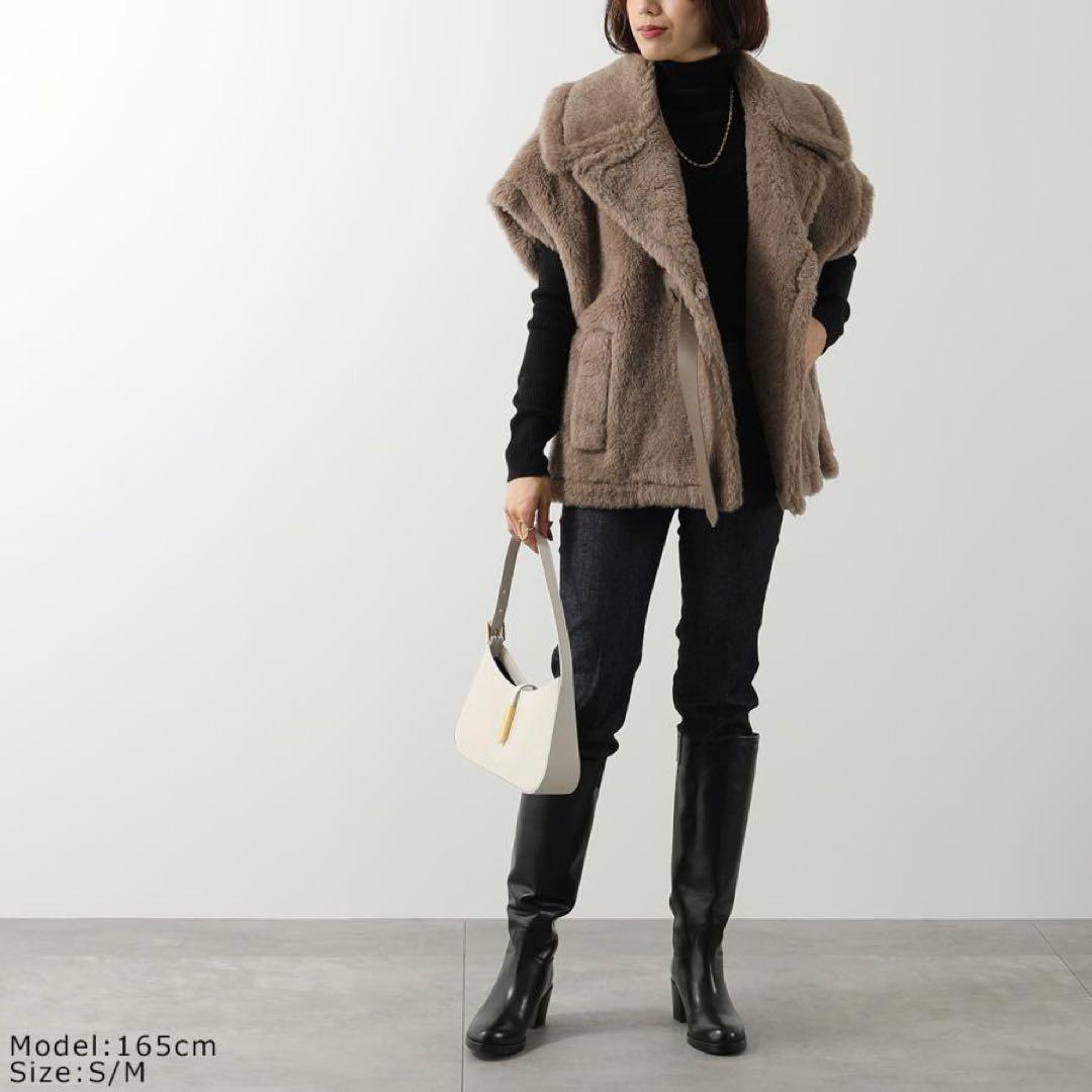 MaxMara テディベア ケープ Abavo 限定色 カシャメディオ