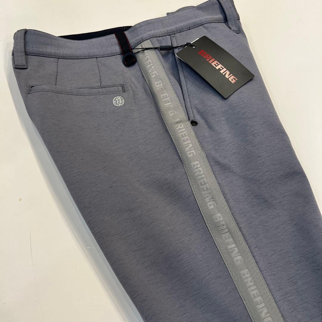 新品　BRIEFING　WARM LOGO LINE SLIM PANTS L