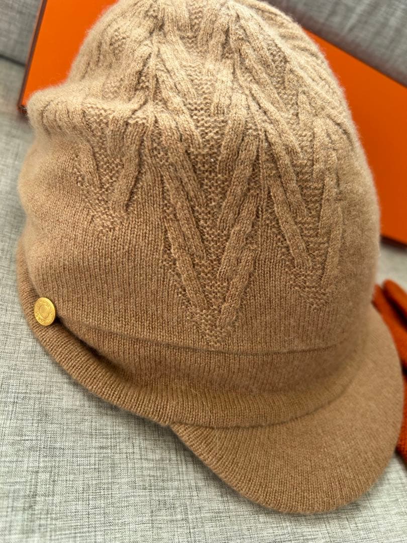 エルメスのニット帽