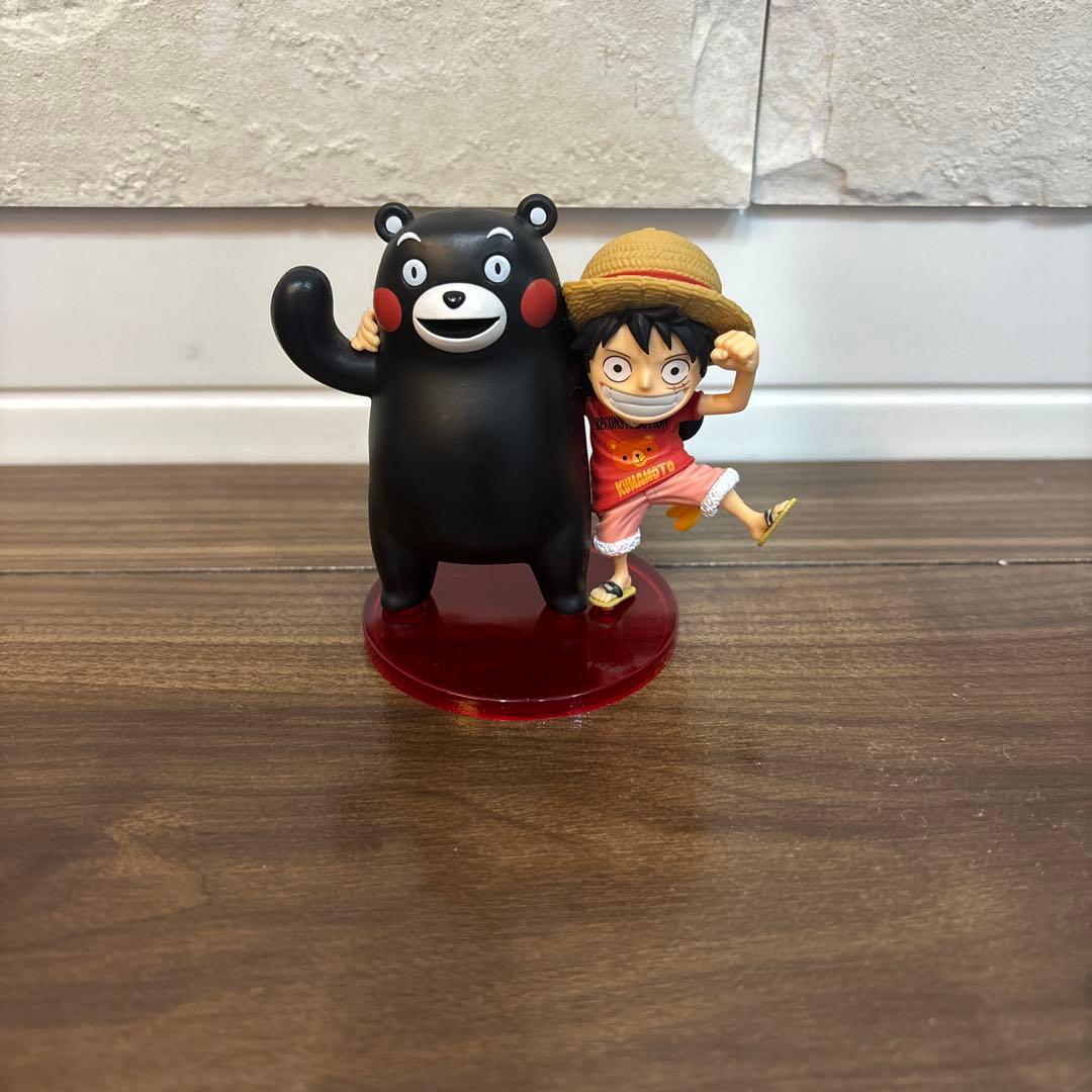 ぶ*ん様 【開封品】 ワーコレ くまモン ルフィ ワンピース ワーコレ