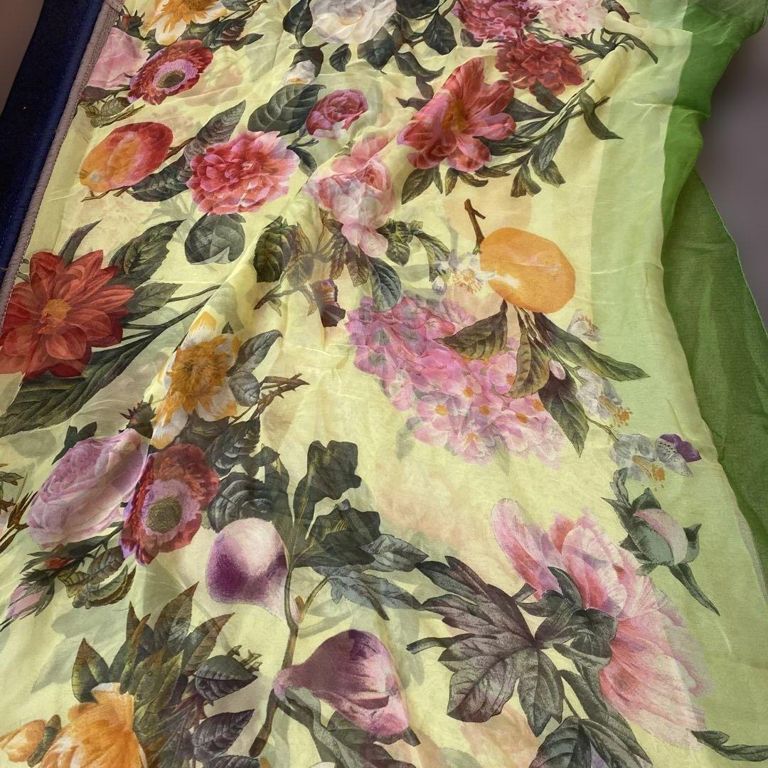 Gucci 花柄 ストール