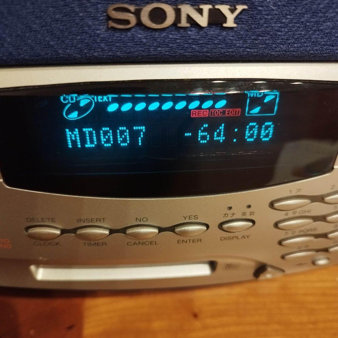 動作確認済み・良好】SONY ZS-M35 MD/CD システムステレオ