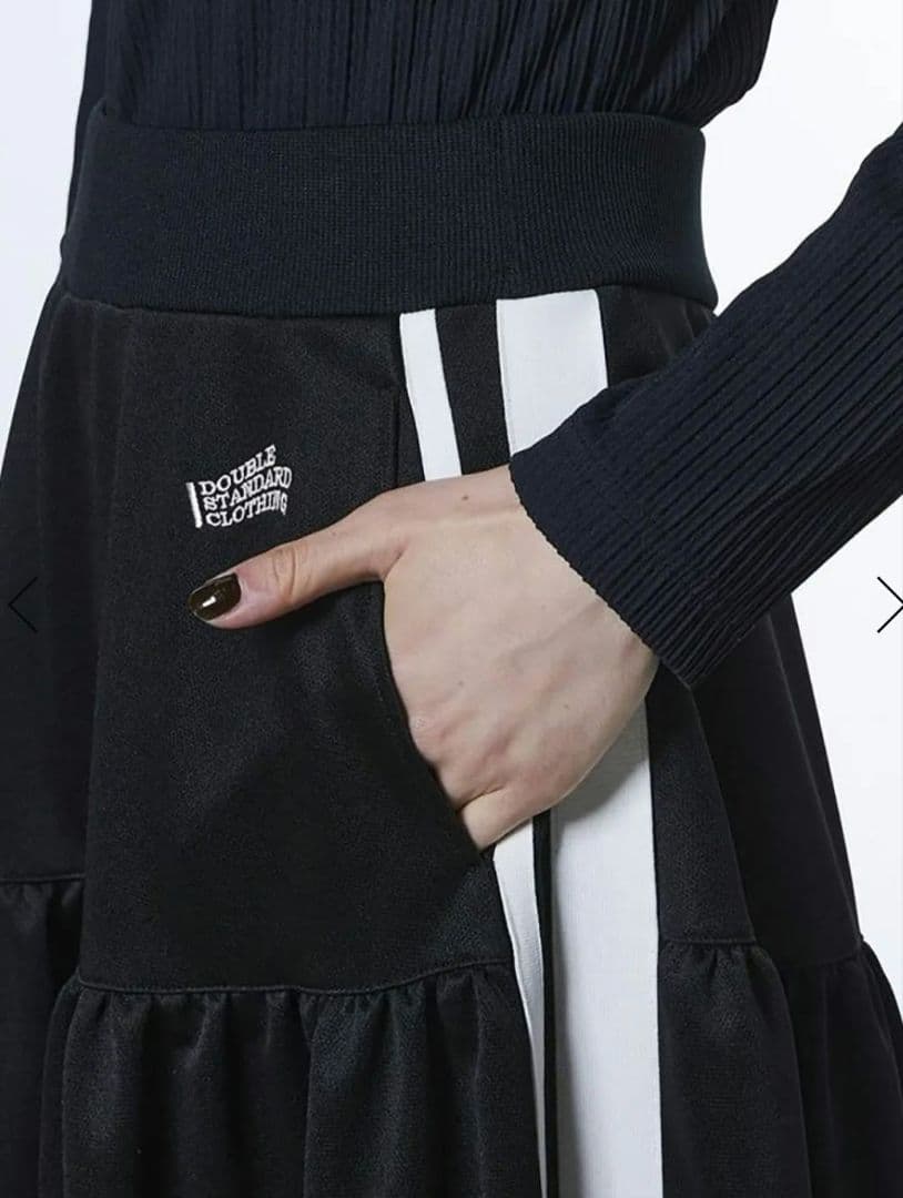 ダブルスタンダードクロージング ティアードスカート 新品