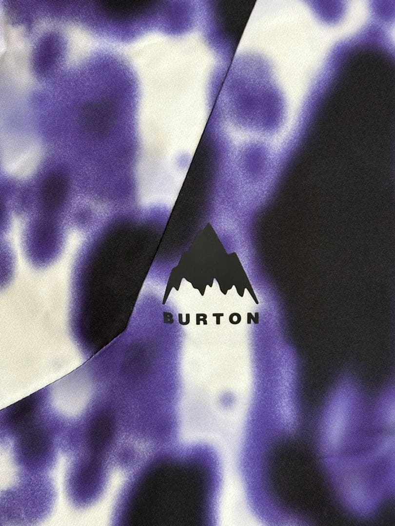 BURTON Gore Tex 紫と白 タイダイ オーバーオール - スノーボード