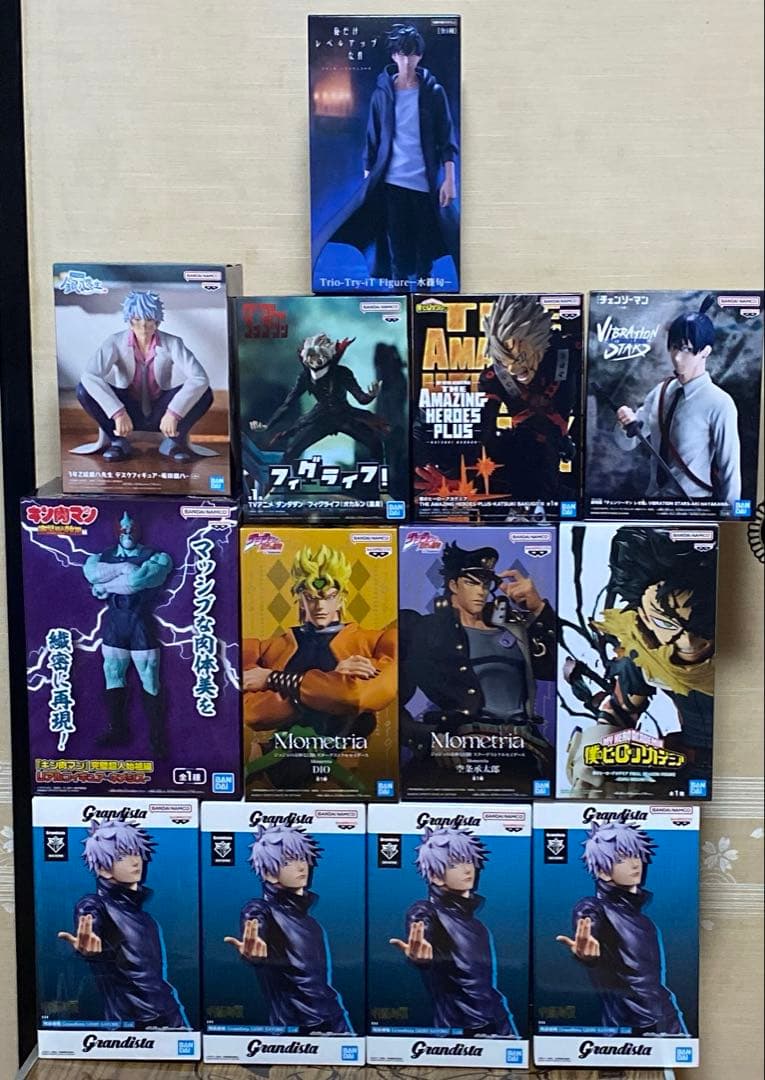 最新プライズフィギュアまとめ売り 13体 ジャンプ系