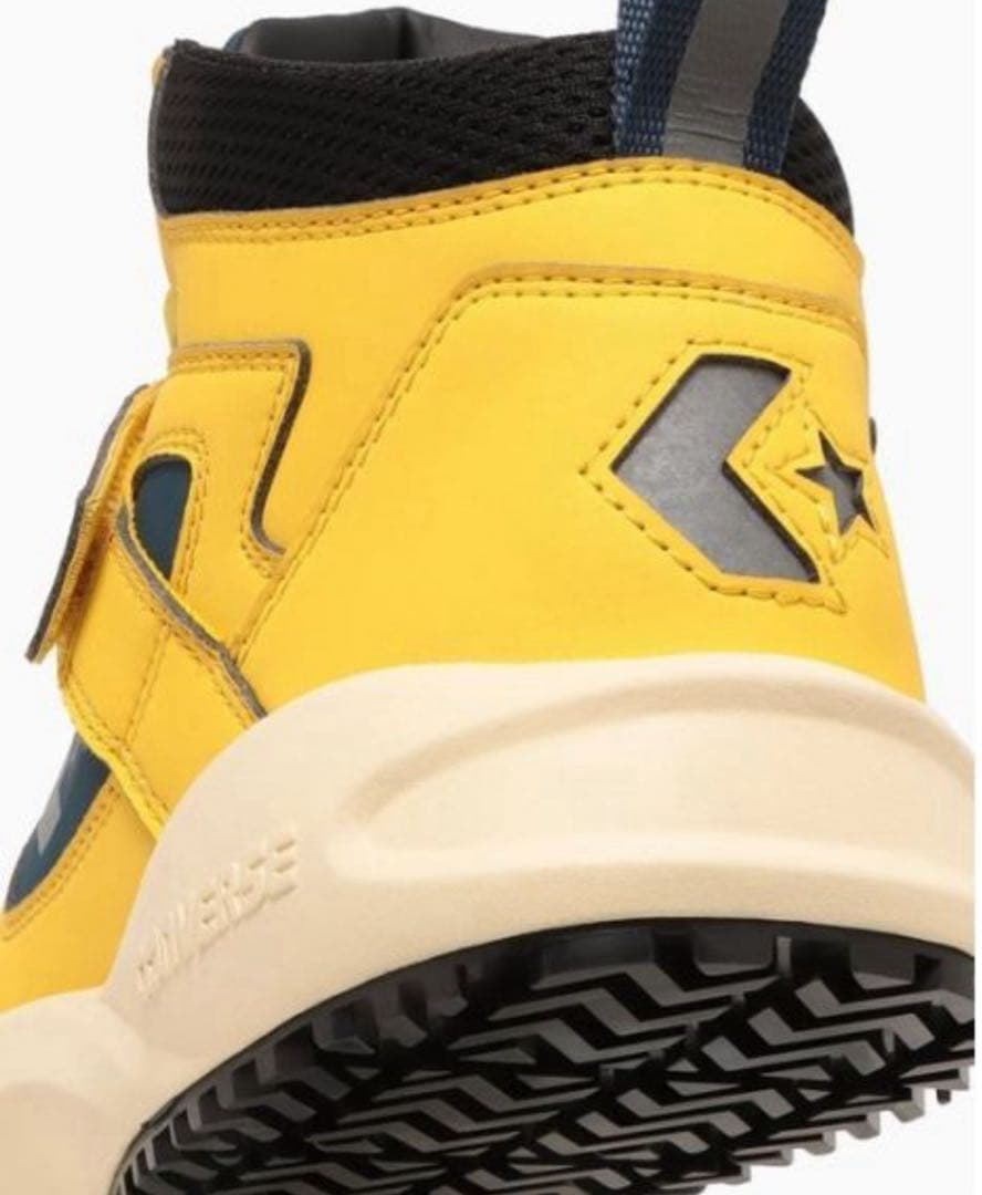 値下げ　CONVERSE CPD 安全靴 イエロー/ネイビー 26.5cm