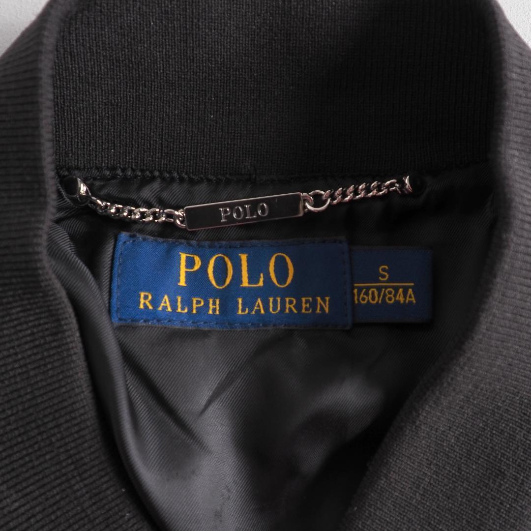 ラルフローレン　正規品　MA-１フライトジャケット　ブラック　美品