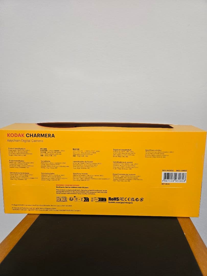 未開封新品キーチェーンカメラKodak Charmera チャーメラ 6個セット