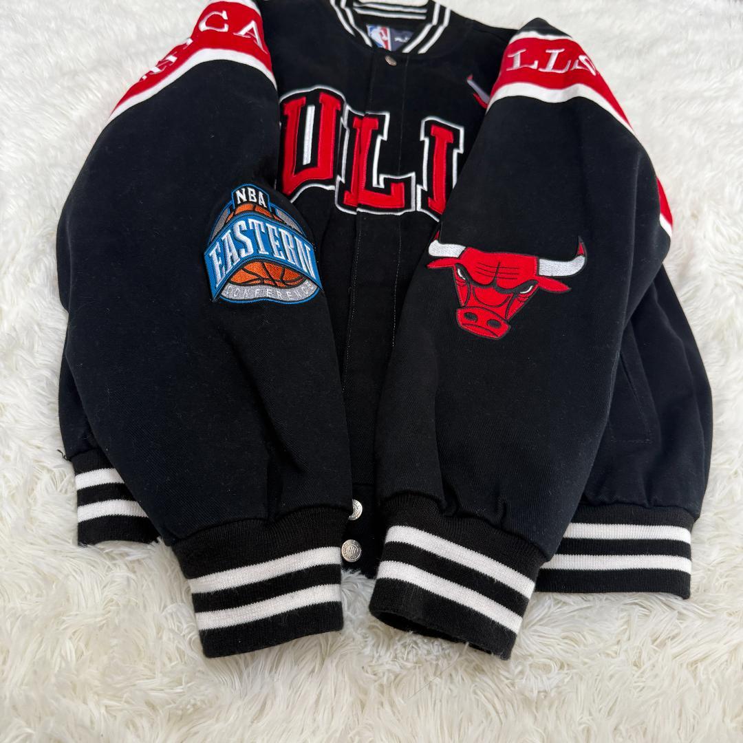 名作✨【JH DESIGN】ジェフハミルトン シカゴブルズ スタジャン 刺繍