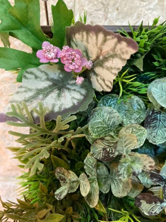 光触媒　人工観葉植物　造花　ウォールグリーン3828