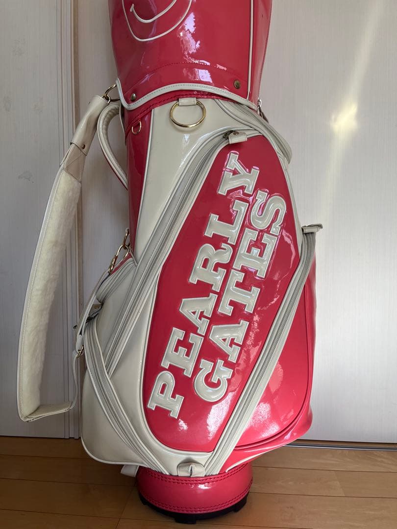 PEARLY GATES パーリーゲイツ キャディバッグ ピンク/ホワイト
