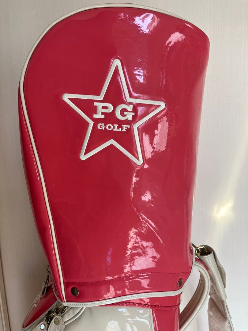 PEARLY GATES パーリーゲイツ キャディバッグ ピンク/ホワイト