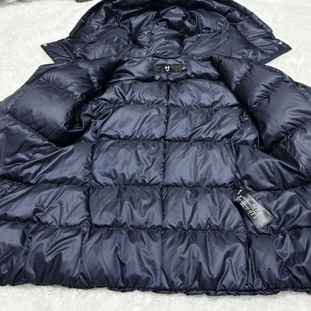 ユニクロ＋J ジルサンダー ウールPコート ダウンライナー付 3way ネイビー