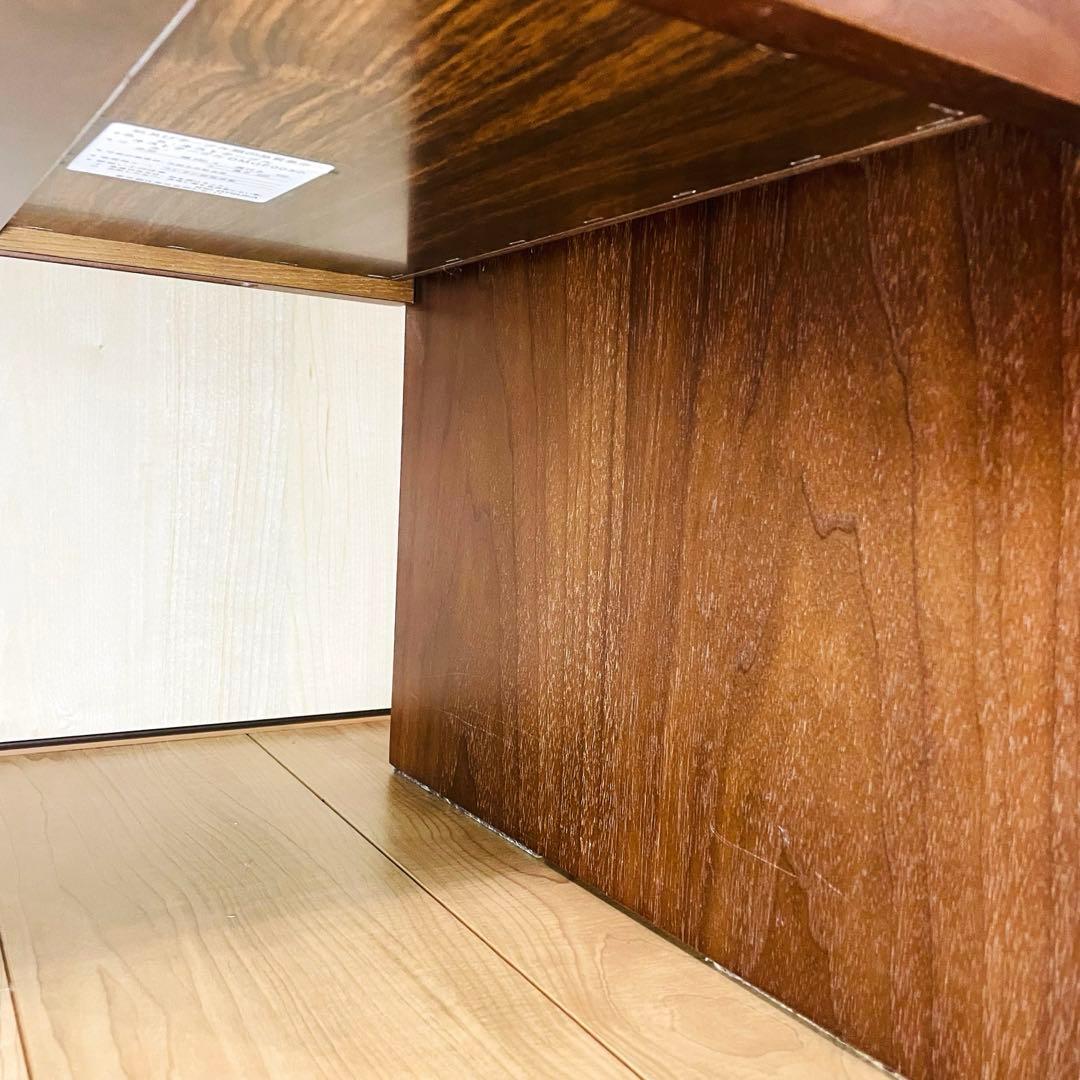 IDC大塚家具 ウォールナット ネストテーブル コンソールデスク