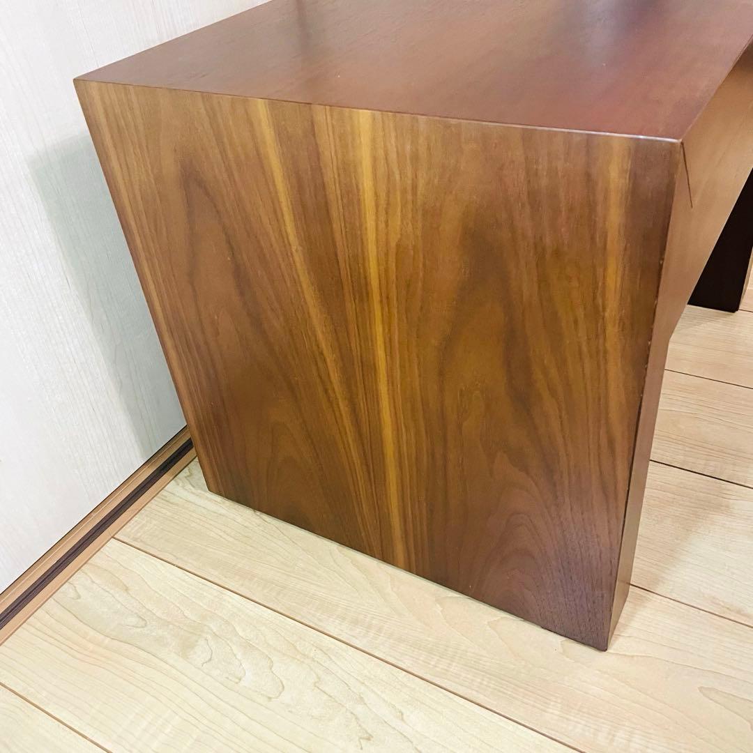 IDC大塚家具 ウォールナット ネストテーブル コンソールデスク