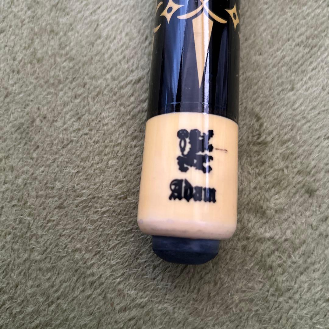 90年代☆OLD ADAM オールドアダム☆ビリヤードキュー アダムライオンロゴ