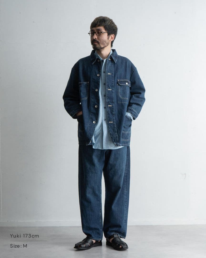 ポータークラシック STEINBECK DENIM COVERALLS Mサイズ - メルカリ