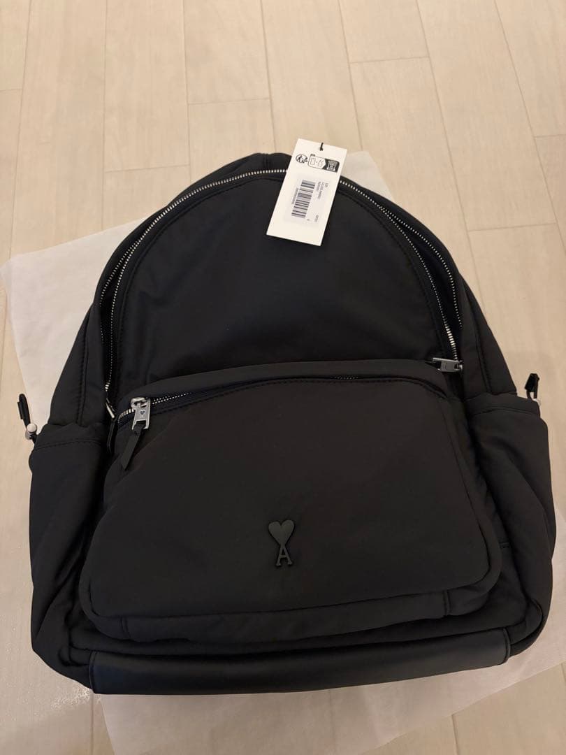 AMI PARIS アミパリス リュック バックパック ブラック